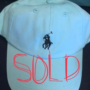Blue polo hat